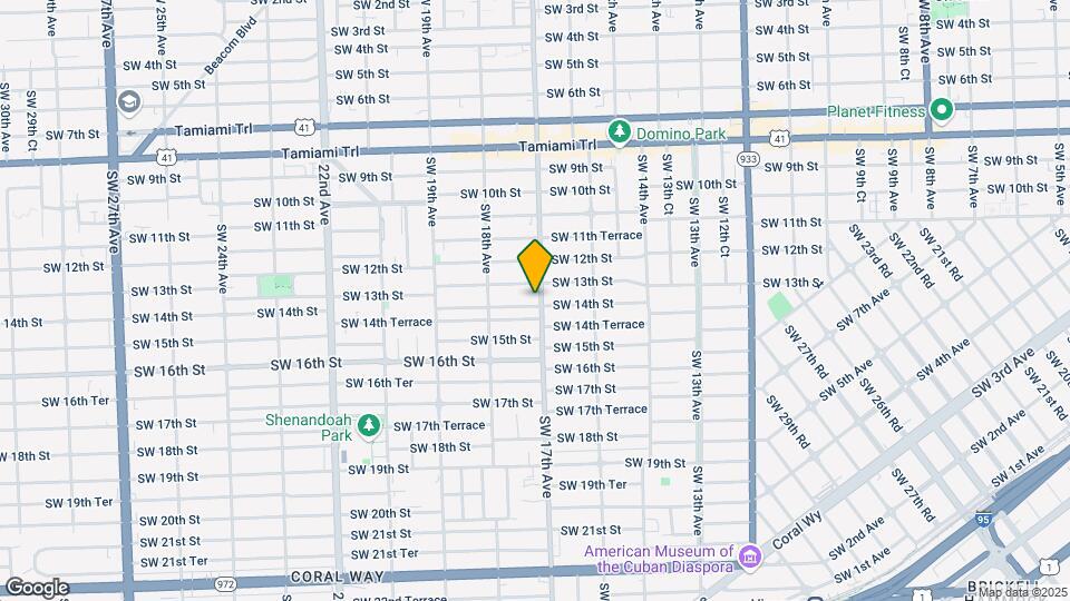 1320 SW 17th Ave Map and Location Details