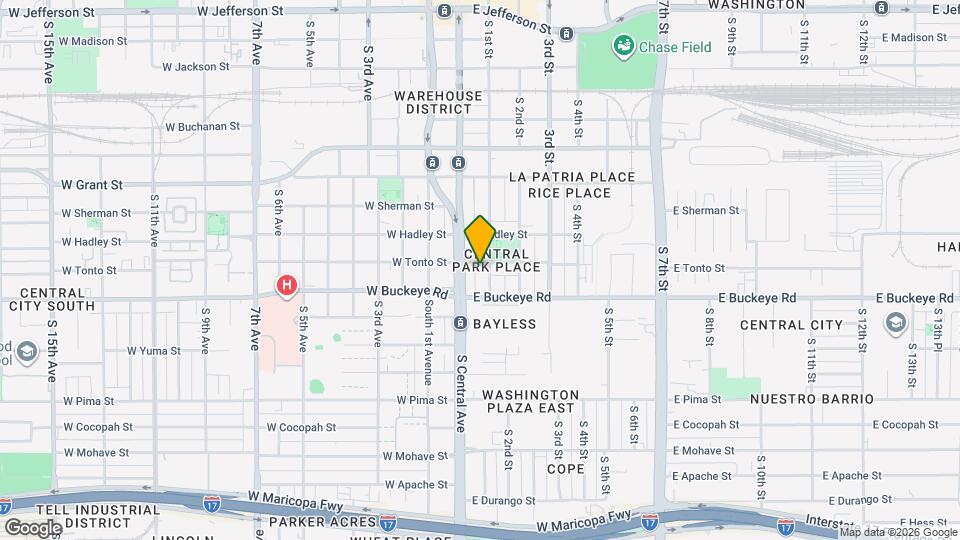 1006 S 1st St Map and Location Details