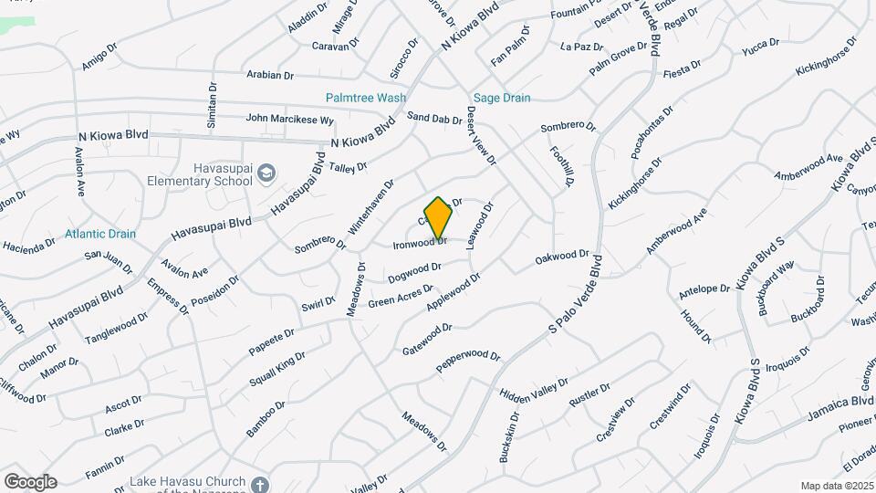 3060 Ironwood Dr Mapa y Detalles de la Ubicación