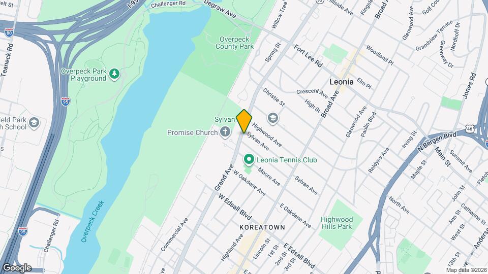 181 Grand Ave Map and Location Details