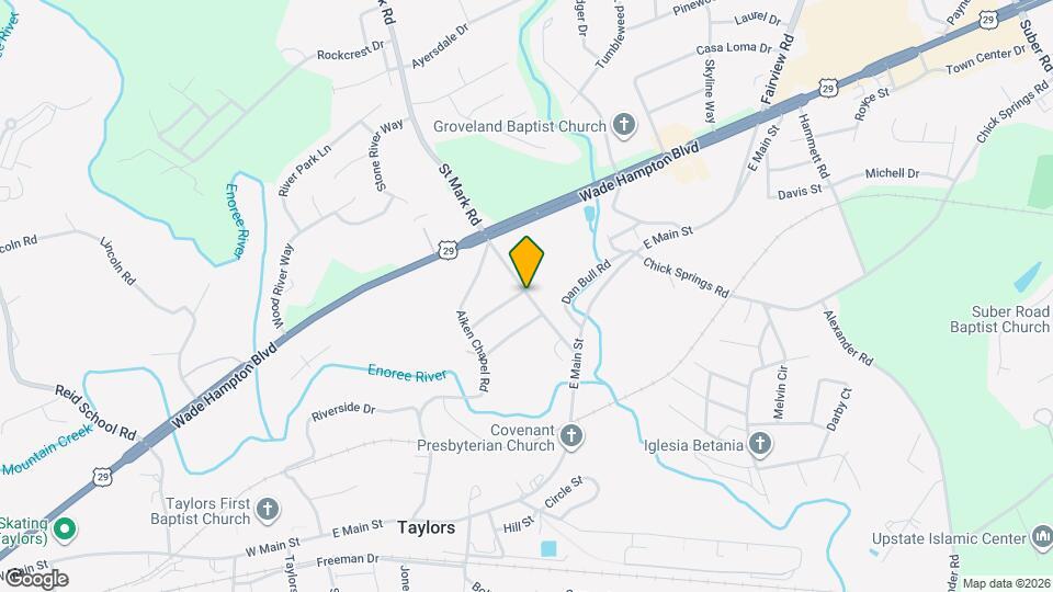 31 Saint Mark Rd Mapa y Detalles de la Ubicación