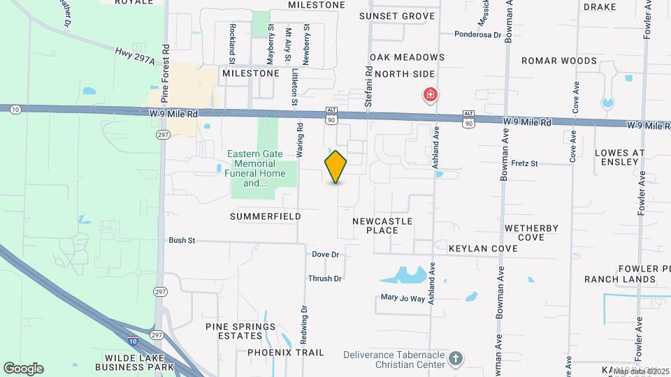 1663 Iroquois Ct Map and Location Details