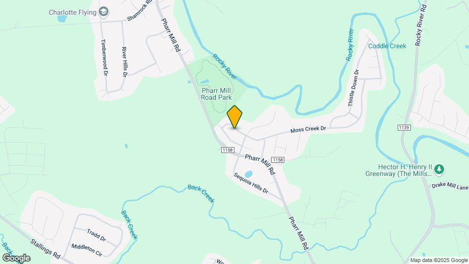 2033 Moss Creek Dr Map and Location Details