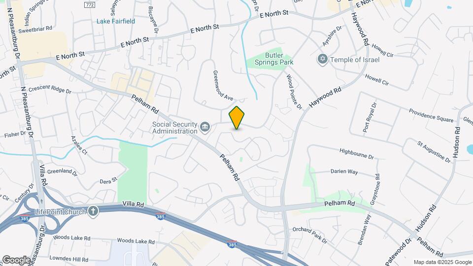 1325 Loch Lomand Dr Map and Location Details