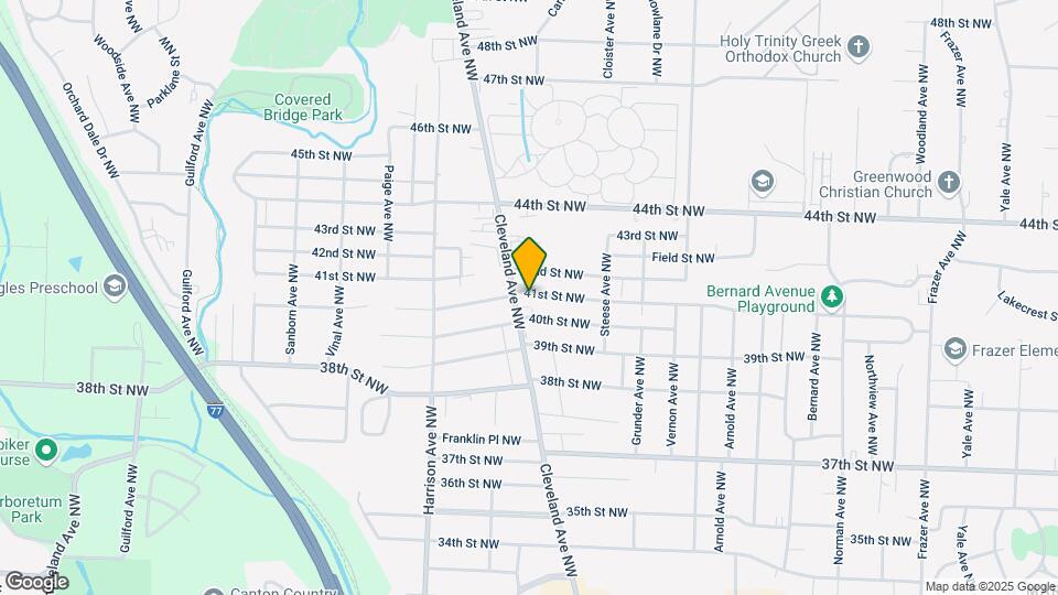 4024 Cleveland Ave NW Map and Location Details