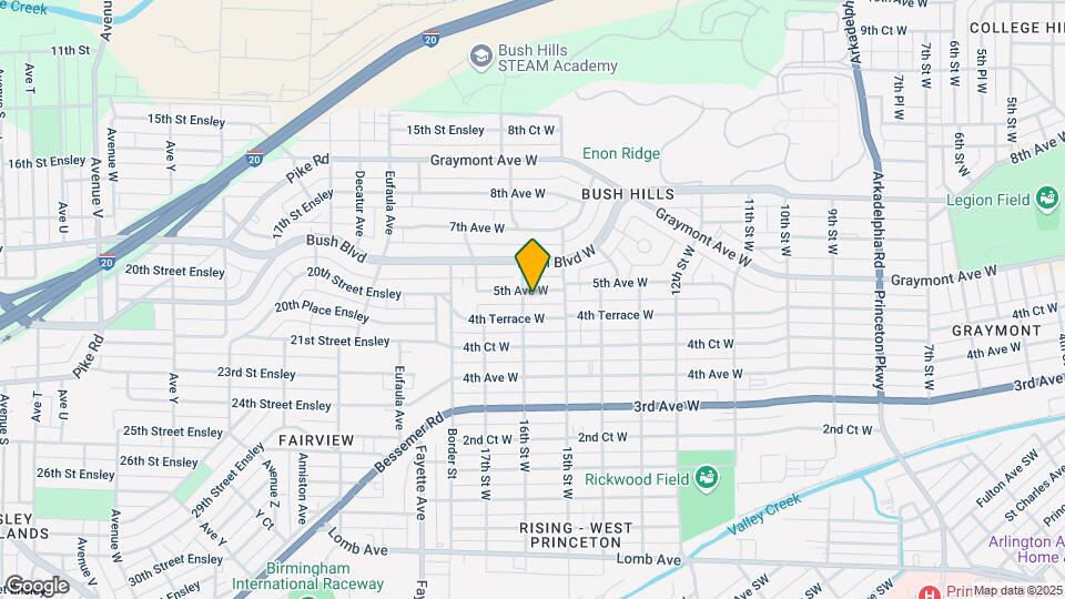 1527 5th Ave W Map and Location Details