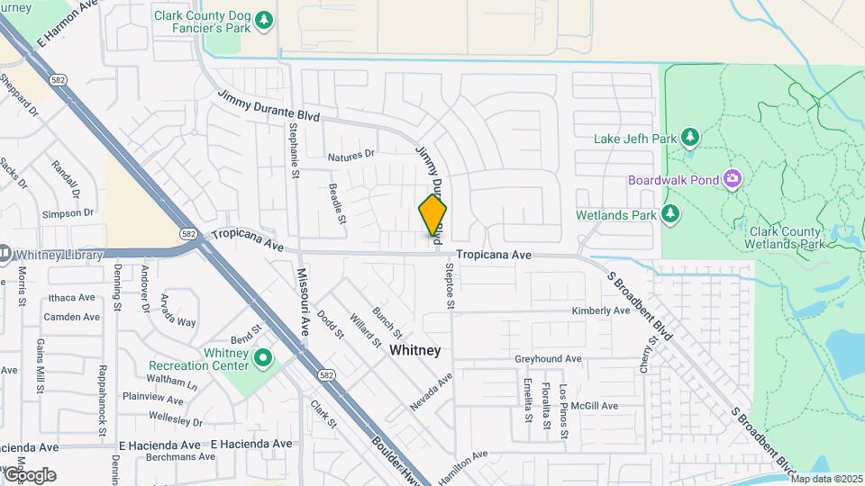 4880 Benecia Way Map and Location Details