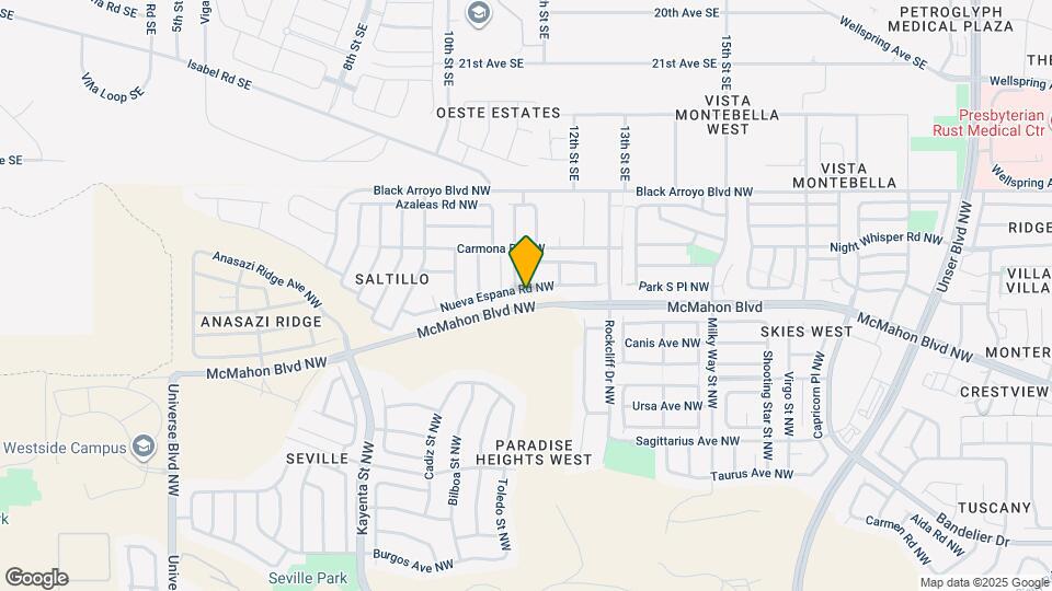 6238 Nueva Espana Rd NW Map and Location Details