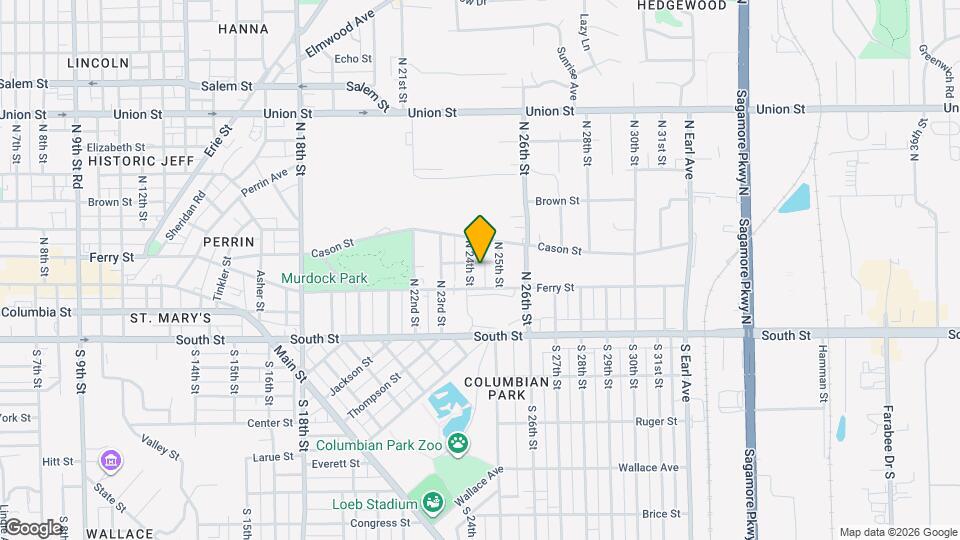 317 N 24th St Map and Location Details