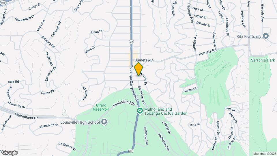 21931 Ybarra Rd Map and Location Details