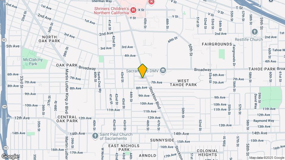 4467 7th Ave Map and Location Details