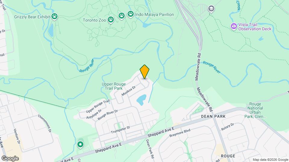 101 Meandering Trail Map and Location Details