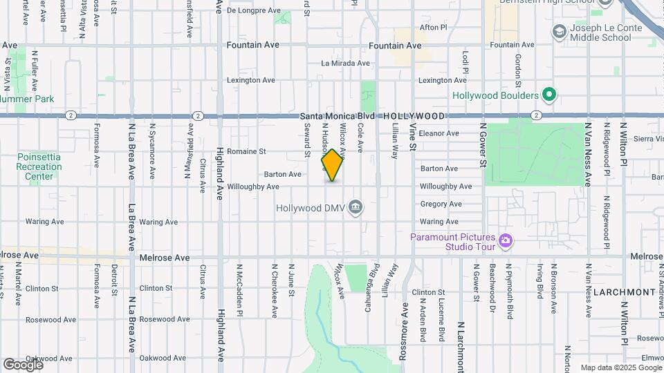 6322 Willoughby Ave, Unit 6322 Willoughby ave Mapa y Detalles de la Ubicación