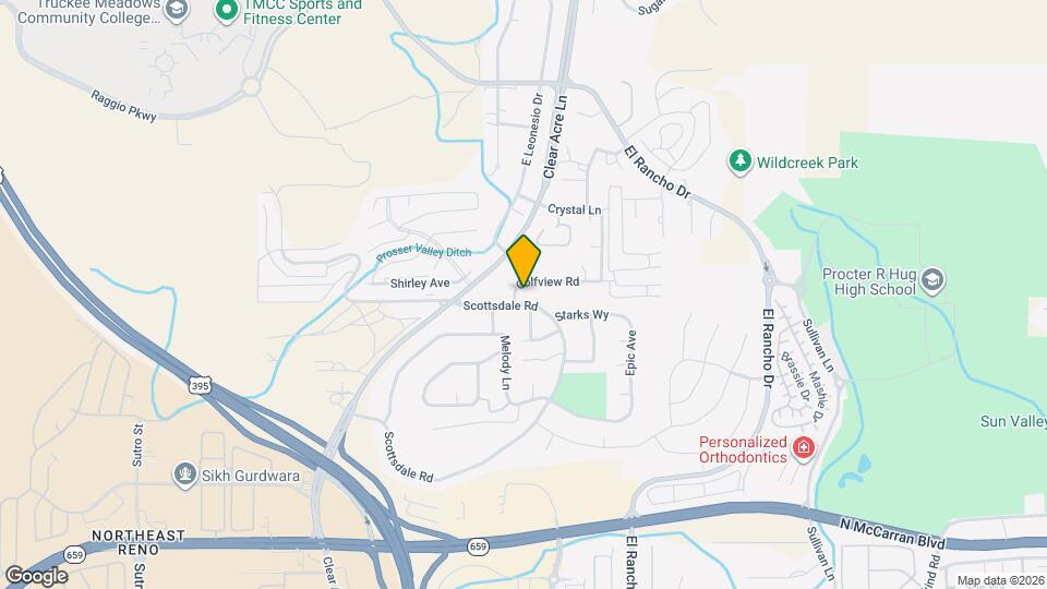 3910 Clear Acre Ln Map and Location Details