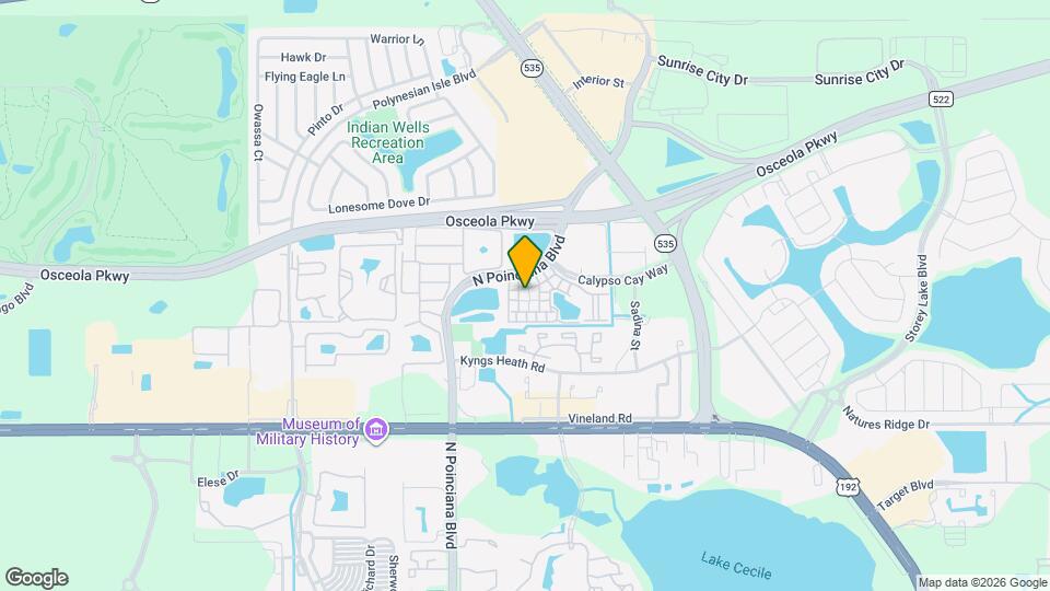 3016 Bonfire Beach Dr Map and Location Details