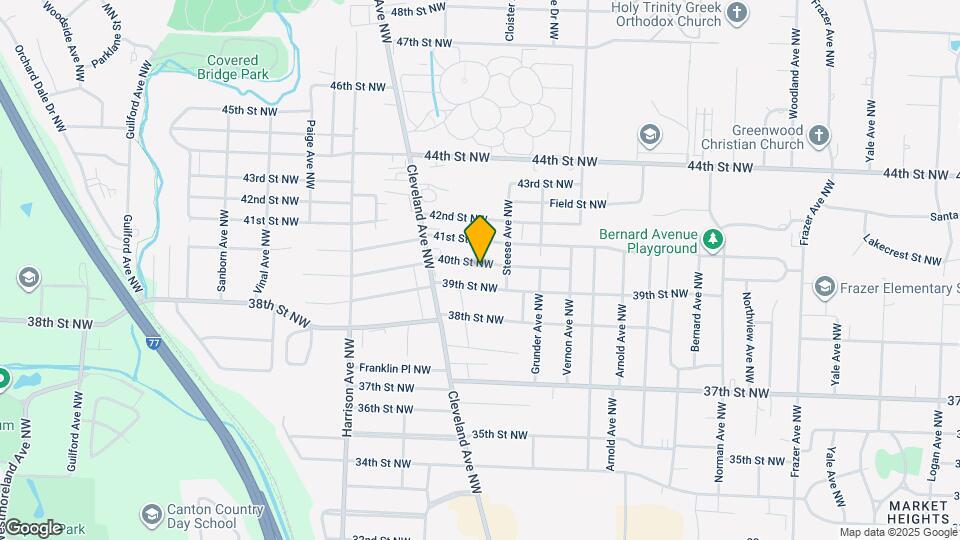 1700 40th St NW Map and Location Details