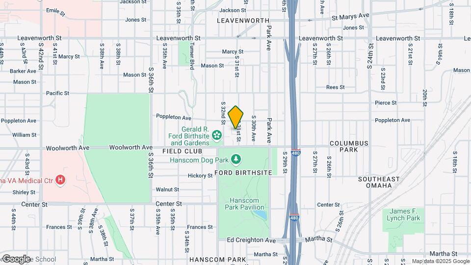 1318 S 31st St Mapa y Detalles de la Ubicación