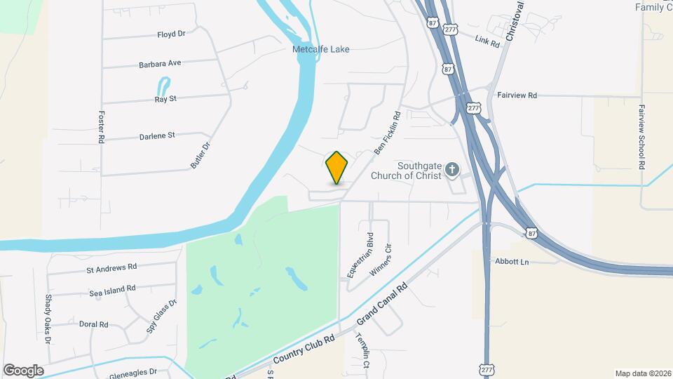 1642 La Villa Cir N Map and Location Details