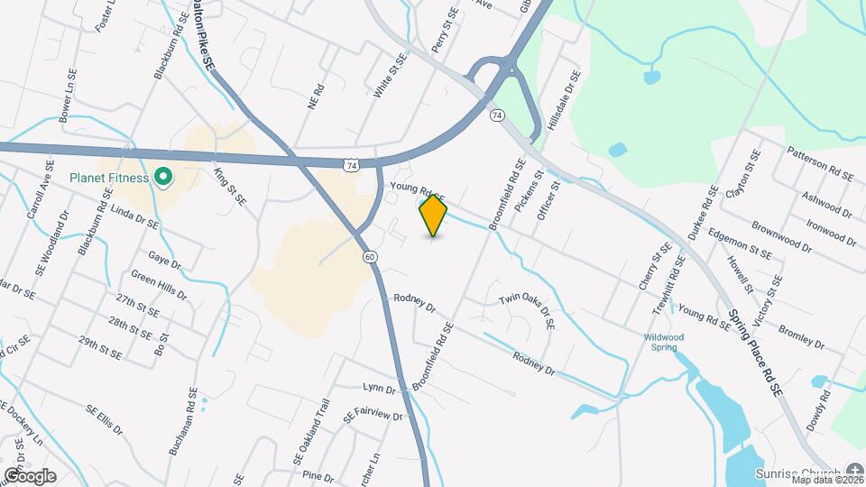 1925 Cypress Ln Map and Location Details