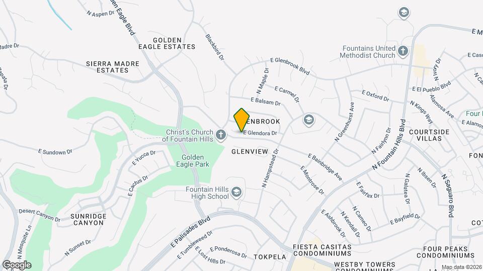 16101 E Glendora Dr Map and Location Details
