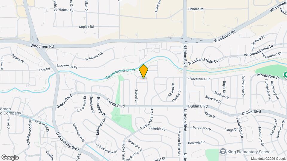 2560 Covington Pl, Unit 100-C Map and Location Details