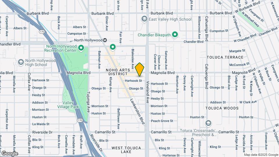 11023 Hartsook St Map and Location Details
