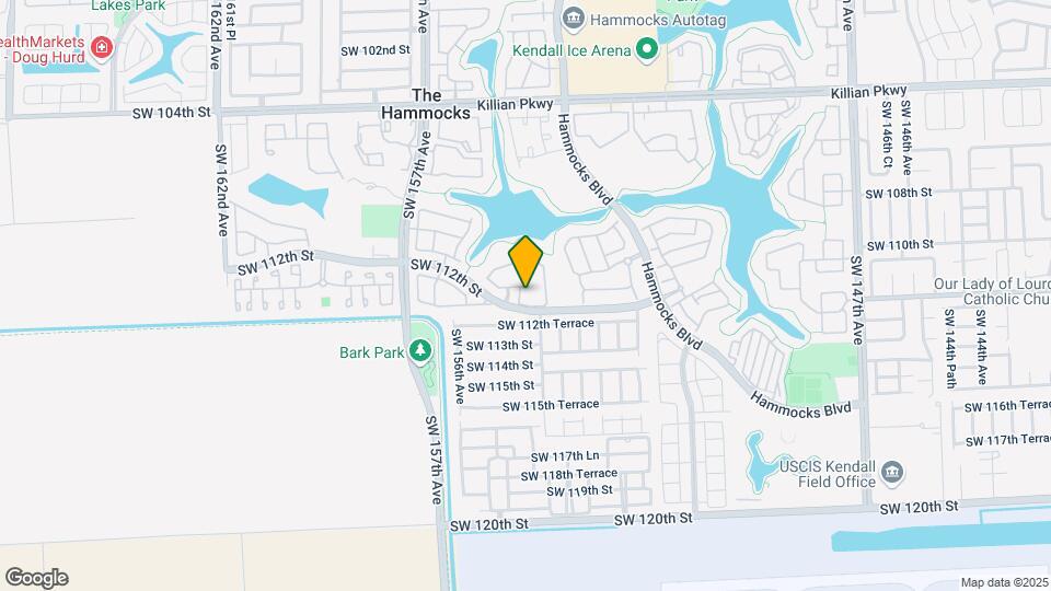 11157 SW 154th Pl Map and Location Details
