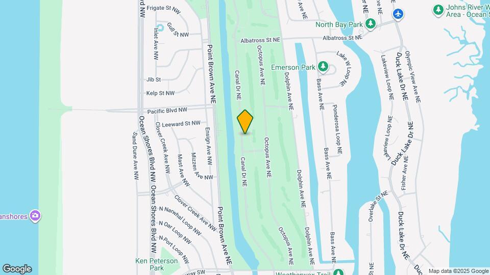 318 Canal Dr NE Map and Location Details