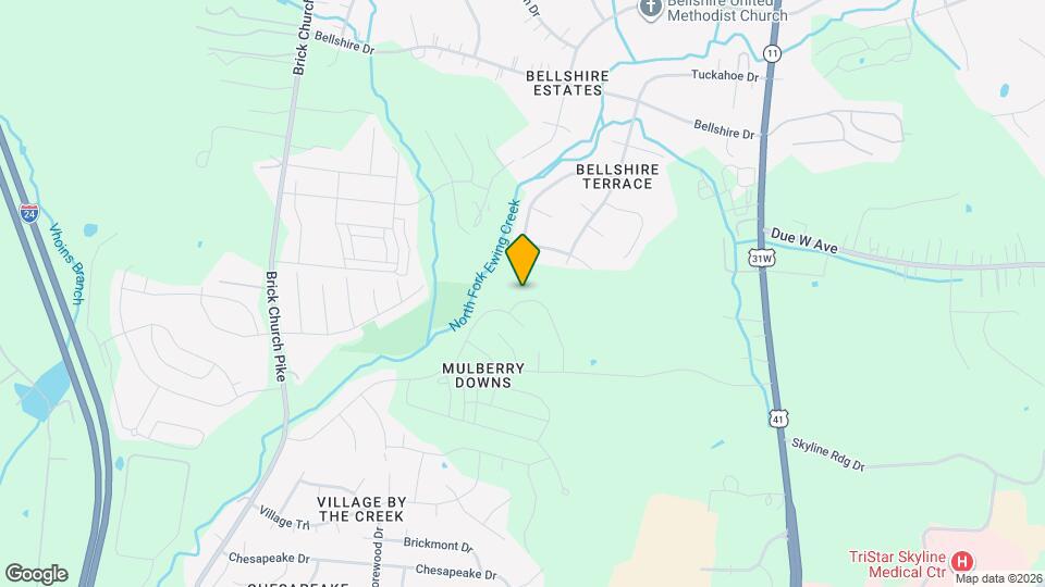 1052 Mulberry Way Map and Location Details