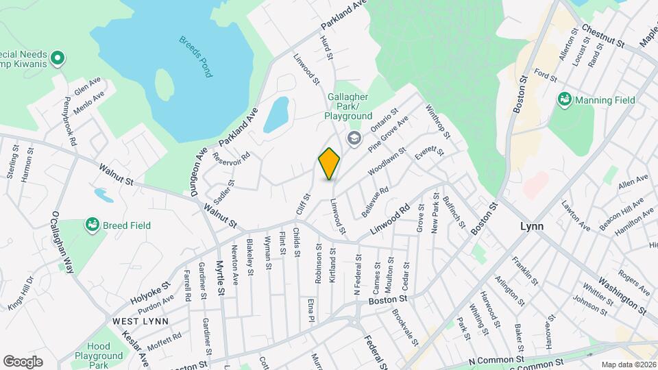 74 Linwood St Map and Location Details