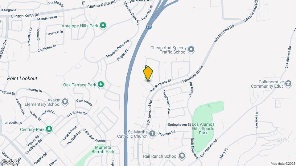 27623 Mangrove St Map and Location Details