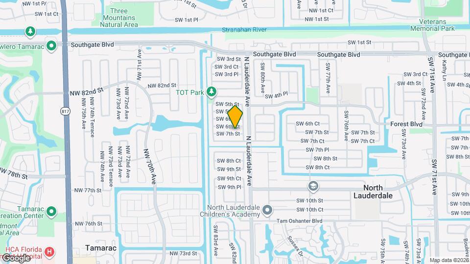 8151 SW 7th St Mapa y Detalles de la Ubicación