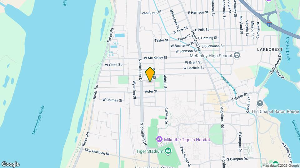 836 Violet St Map and Location Details