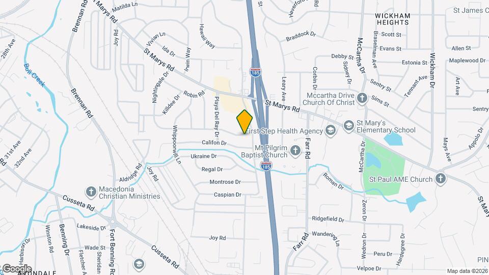 3820 Meadowlark Dr Map and Location Details