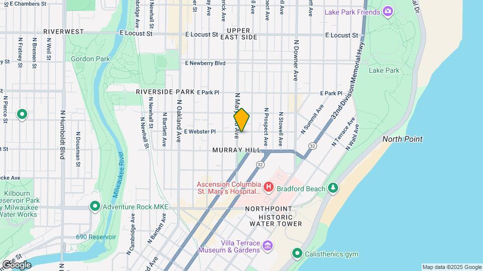 2544 N Maryland Ave Map and Location Details