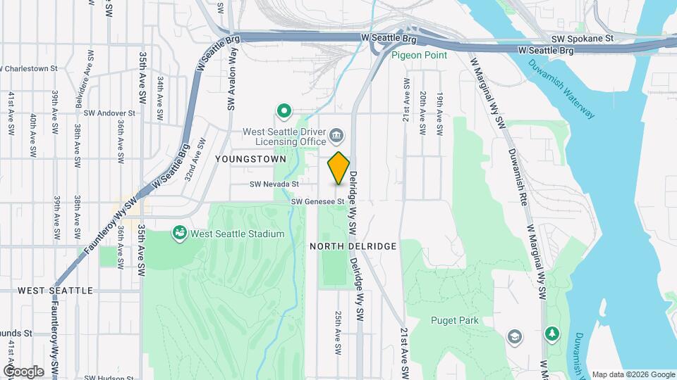 4146 25th Ave SW Map and Location Details