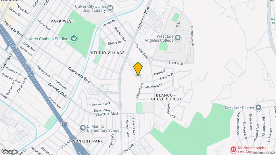 5567 Kinston Ave, Unit 5567 kinston Ave ,Culver city 90230 Map and Location Details