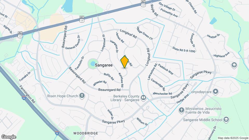 1313 Hampton Dr Map and Location Details