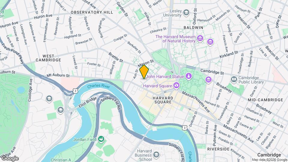 11 Hilliard St, Unit 1 Mapa y Detalles de la Ubicación