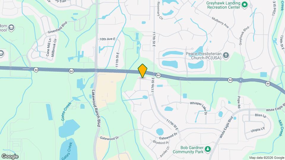 11532 Woodleaf Dr Map and Location Details