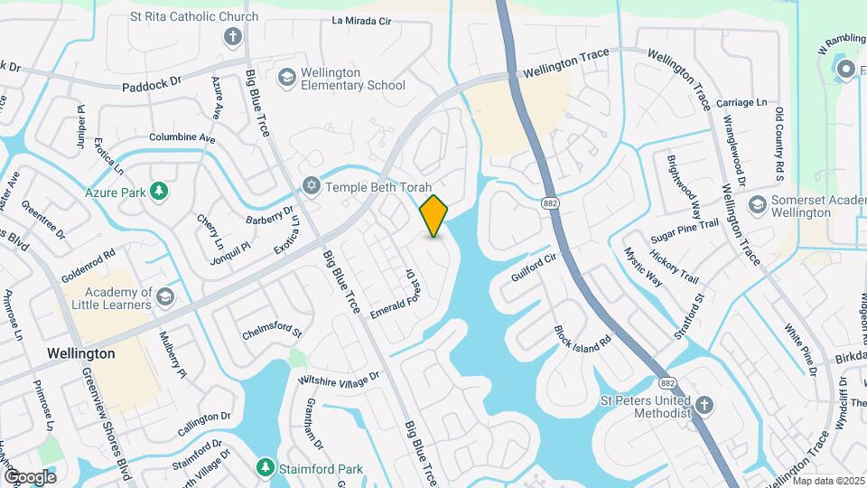 1030 Sweet Briar Pl Map and Location Details
