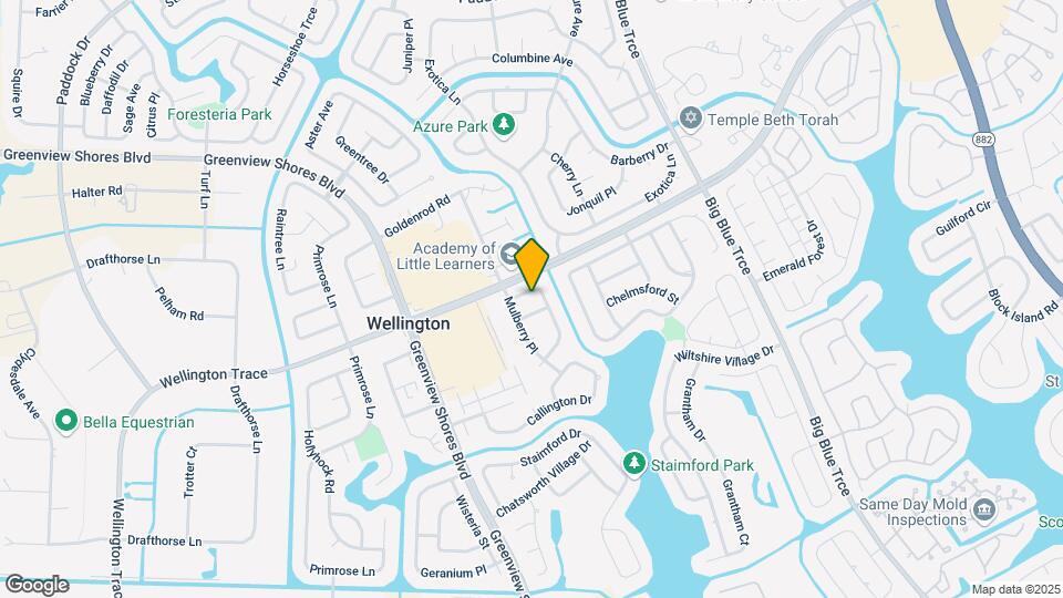 1025 Staghorn St Map and Location Details