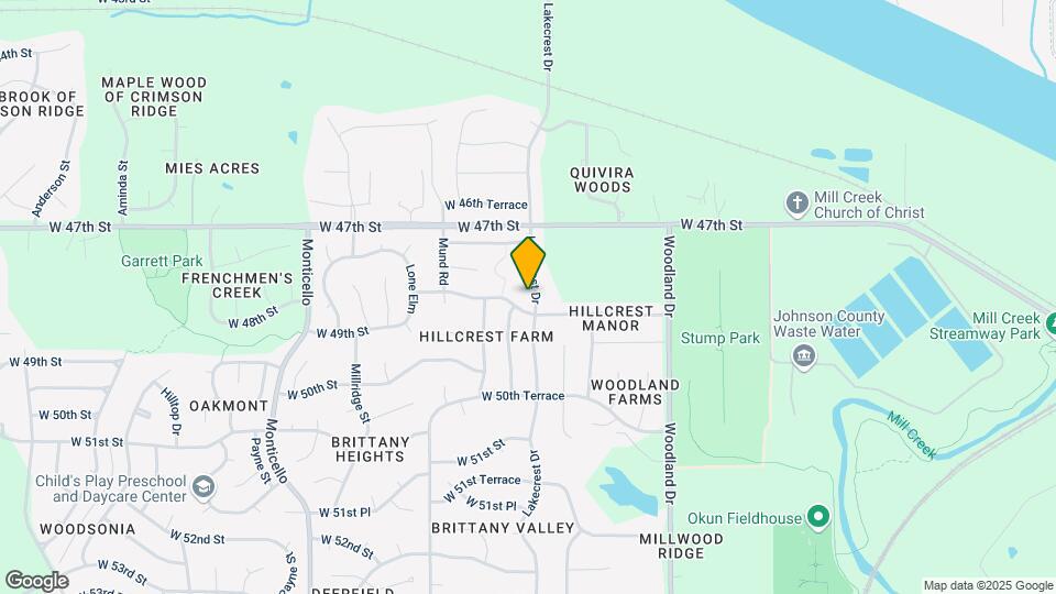 4766 Lakecrest Dr Map and Location Details