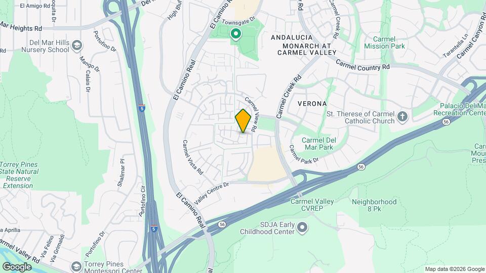 12329 Caminito Mira del Mar Map and Location Details