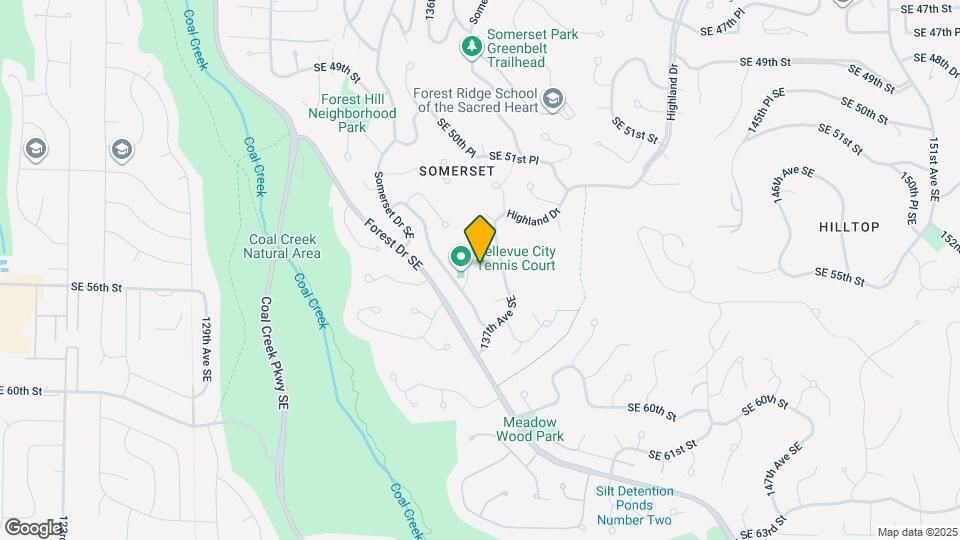 13603 SE 55th Pl Map and Location Details