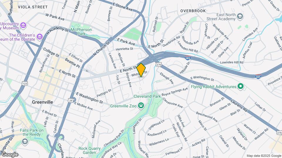 601 Pettigru St Map and Location Details