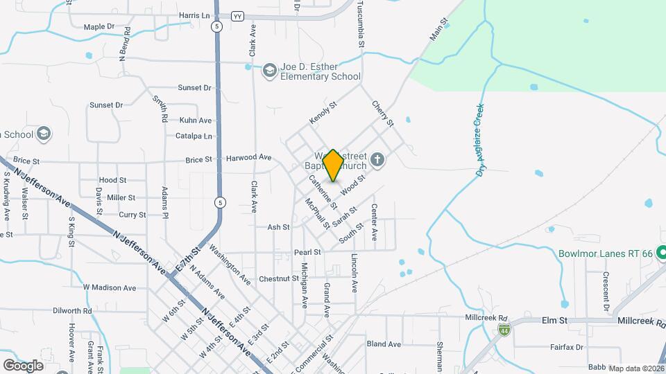 519 Green St Mapa y Detalles de la Ubicación