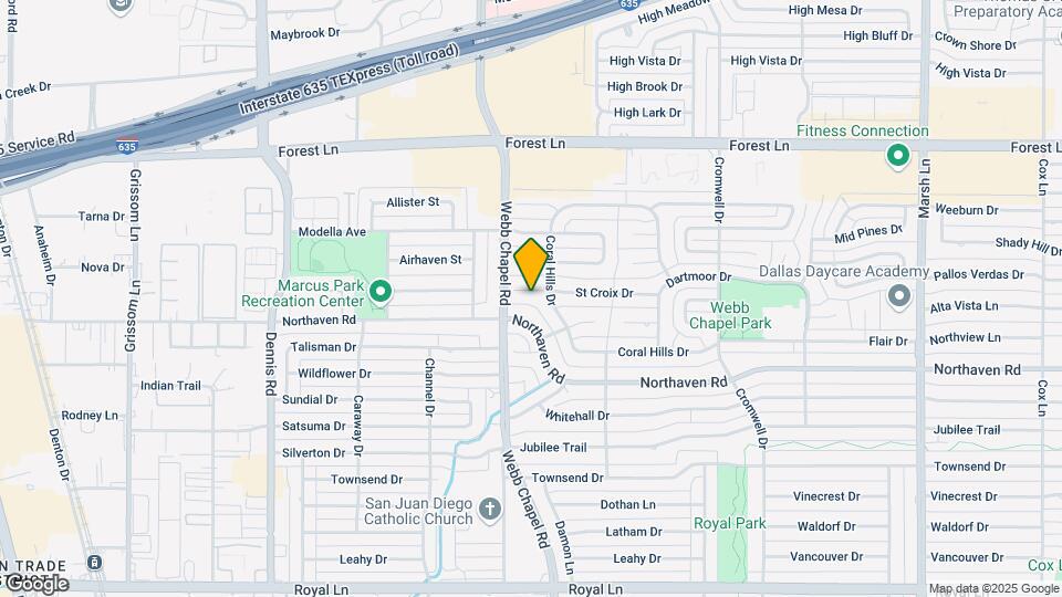 3124 St Croix Dr Map and Location Details