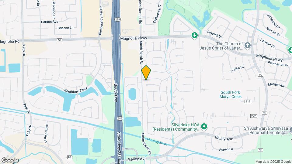 2611 S Breeze Dr Map and Location Details