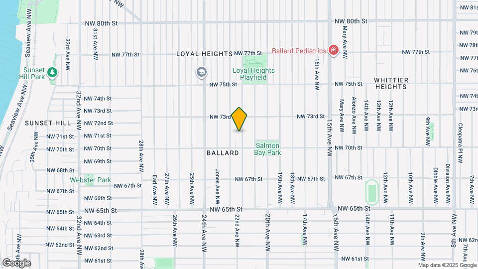 7027 22nd Ave NW Map and Location Details